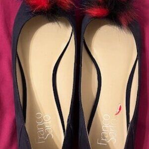 Franco Sarto Flat suede shoes